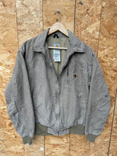 Vintage 90s Carhartt Wylie stone beige tan workwear jacket size medium